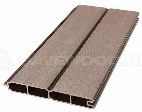 Заборный профиль из ДПК Savewood SW Agger матовый терракот купить в Казани