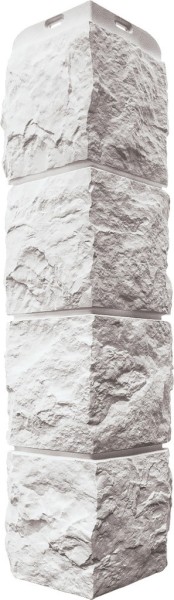 Угол наружный Альта-Профиль Туф ЭКО Белый купить в Казани