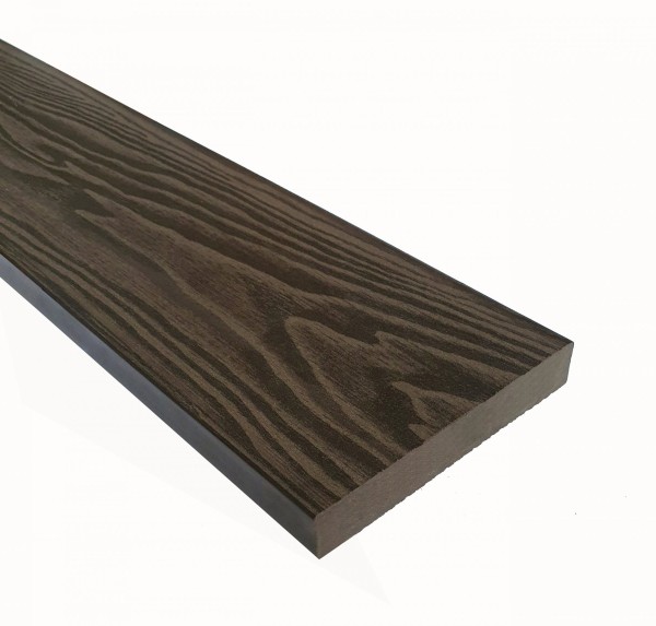 Террасная доска из ДПК Terrapol Смарт 3D Полнотелая без паза Тик Киото купить в Казани