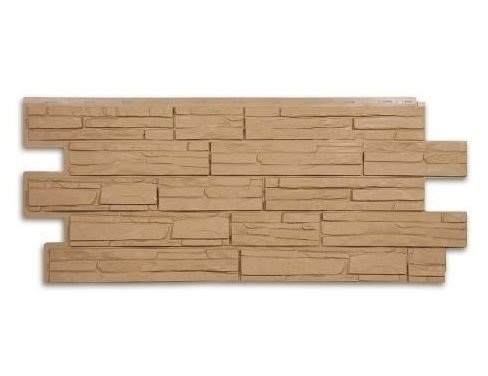 Фасадная панель T-Сайдинг-Альпийская сказка ЭКО-1 Крем купить в Казани