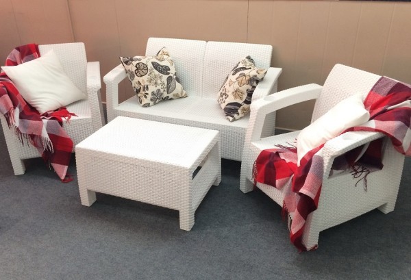 Комплект Yalta Terrace Set белый купить в Казани