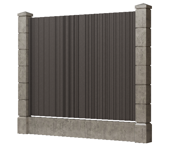 Заборная доска GRINDERDECO, ДПК, тиснение "дуб" Асфальт купить в Казани