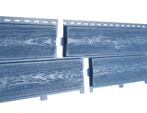 Фасадная панель Ю-Пласт Хокла Color Голубика купить в Казани