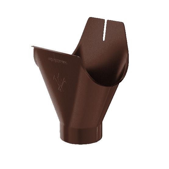 Водосток Aquasistem, система 150/100 - Воронка желоба RAL 8017 Коричневый купить в Казани