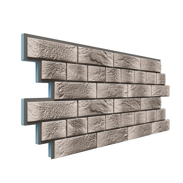 Фасадная термопанель Доломит Венецианский кирпич 20 мм Радос купить в Казани