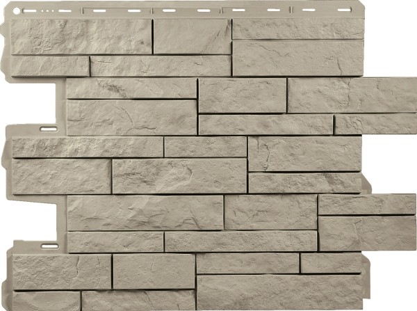 Фасадная панель Альта-Профиль Шотландия Кремовый купить в Казани