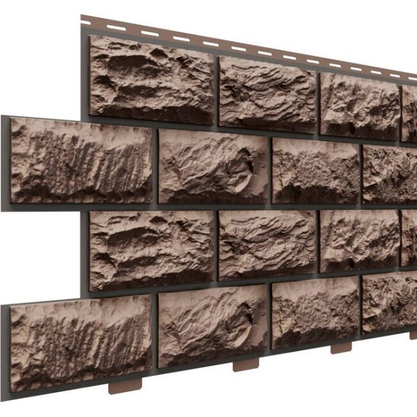 Фасадная панель Доломит, Альпийский Премиум Турмалин купить в Казани