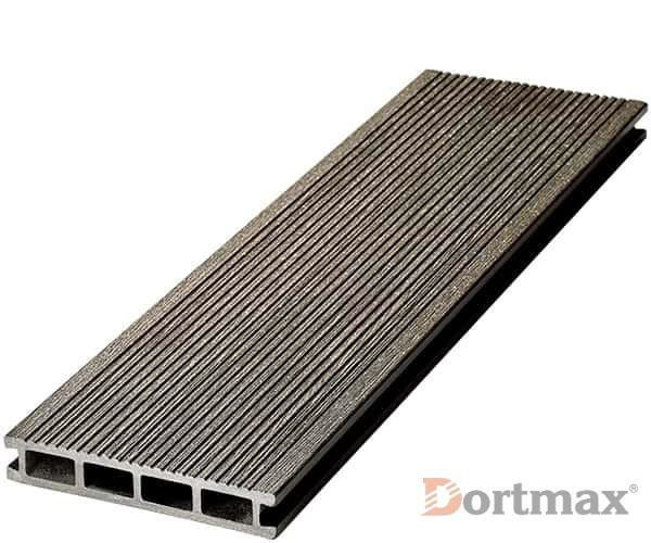 Террасная доска из ДПК VELVET STANDART Черный купить в Казани