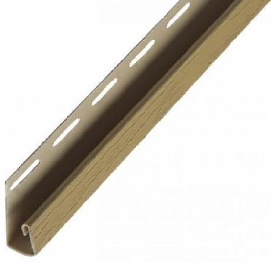 J-профиль Альта-профиль для откоса универсального Альта Декор (отделочные элементы) Песчаный купить в Казани