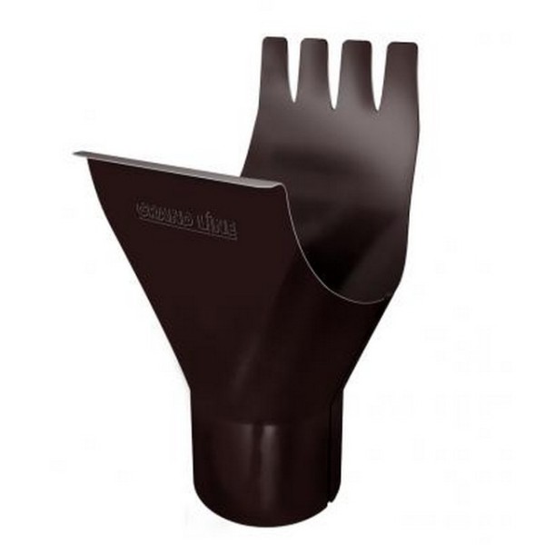 Водосток Grand Line 150x100 – Воронка желоба RAL 8017 купить в Казани