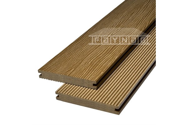 Террасная доска из ДПК Faynag Premium Massive 3D — Орех купить в Казани