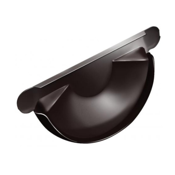 Водосток Grand Line 150x100 – Заглушка желоба RAL 8017 купить в Казани