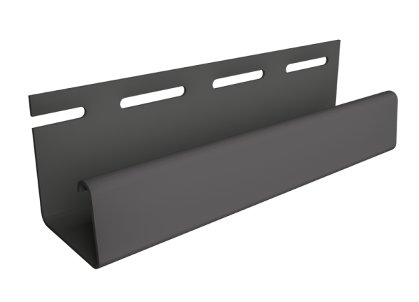 Фасадный J-профиль 30 мм Графитовый купить в Казани