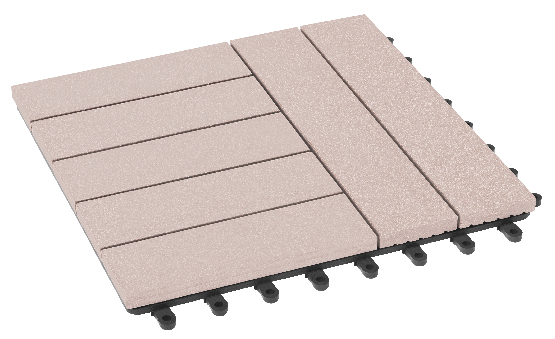 Модульный паркет ДПК GRINDERDECO Комфорт 4 Выбеленный дуб купить в Казани