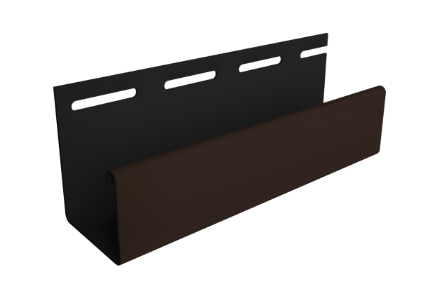 Фасадный J-профиль 30 мм Шоколадный купить в Казани