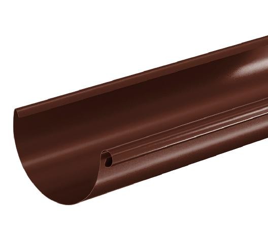 Водосток Aquasistem, система 150/100 - Водосточный желоб 3.00м RAL 8017 Коричневый купить в Казани