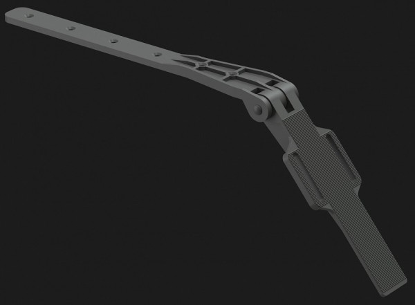 Крепление регулируемое Docke Premium ПВХ - Графит купить в Казани