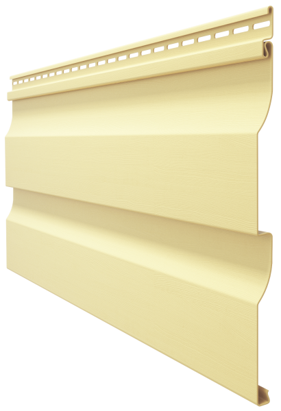 Виниловый сайдинг docke (дёке) - профиль D4,5D, лимон купить в Казани