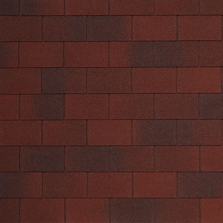 Гибкая черепица Tegola CAPRI rosso 401 купить в Казани