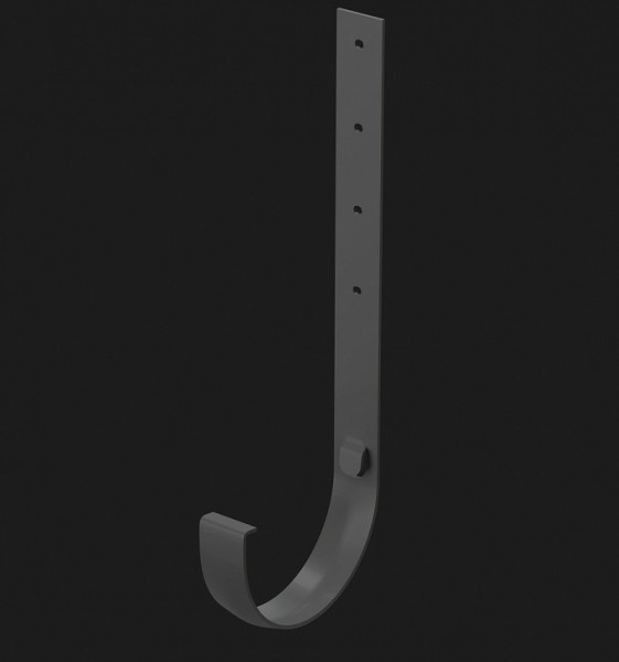 Кронштейн желоба металл Docke Premium ПВХ - Графит купить в Казани