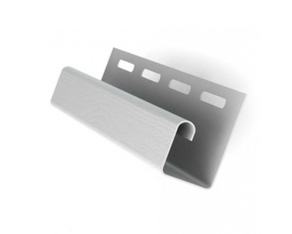 J-профиль для сайдинга, белый купить в Казани