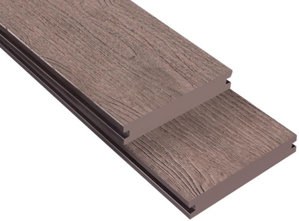 Террасная доска ДПК Outdoor 3D полнотелая NEVADA/CALIFORNIA BROWN коричневая микс купить в Казани