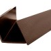 Уголок ДПК для сайдинга 70x70x3000мм Коричневый купить в Казани