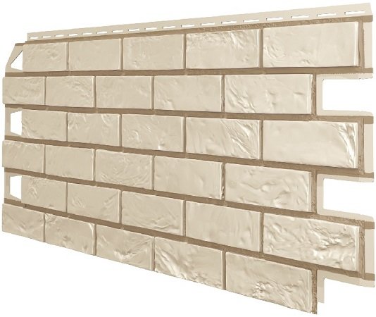 Фасадная панель VOX Vilo Brick Слоновая кость купить в Казани