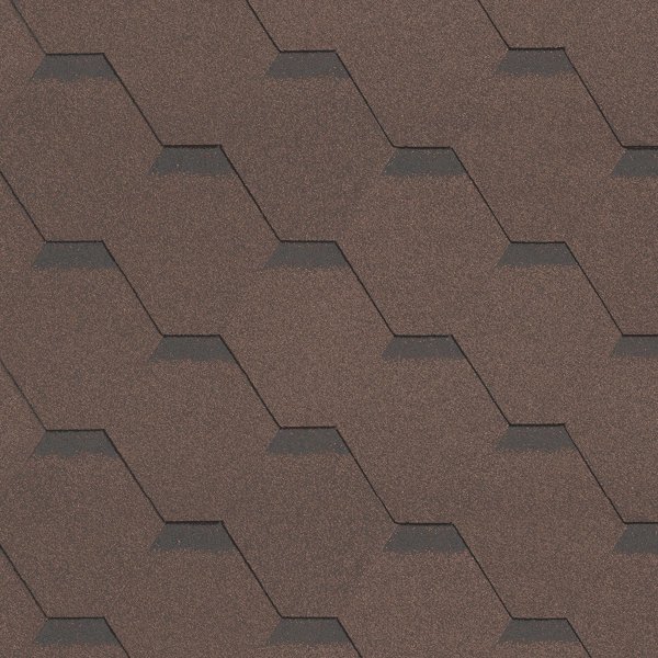 Гибкая черепица Shinglas, серия Ультра, коллекция Самба – Янтарь купить в Казани