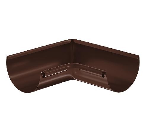 Водосток Aquasistem, система 150/100 - Угол желоба, внутренний 90° RAL 8017 Коричневый купить в Казани