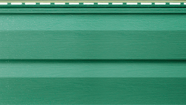 Виниловый сайдинг Канада плюс премиум, зеленый купить в Казани