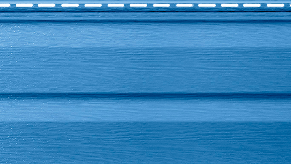 Виниловый сайдинг Канада плюс премиум, синий купить в Казани