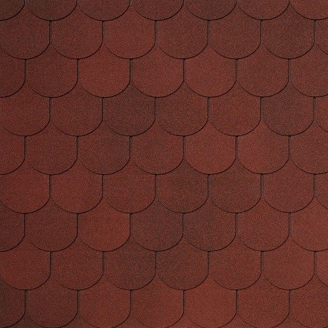 Гибкая черепица Tegola ASSISI sangiovese 400 купить в Казани
