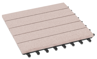 Модульный паркет ДПК GRINDERDECO Комфорт 3 Выбеленный дуб