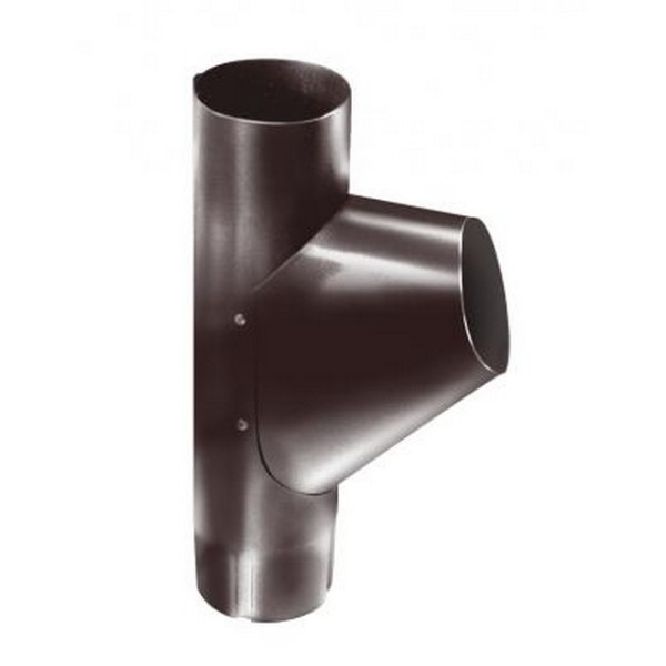 Водосток Grand Line 150x100 – Тройник RAL 8017 купить в Казани