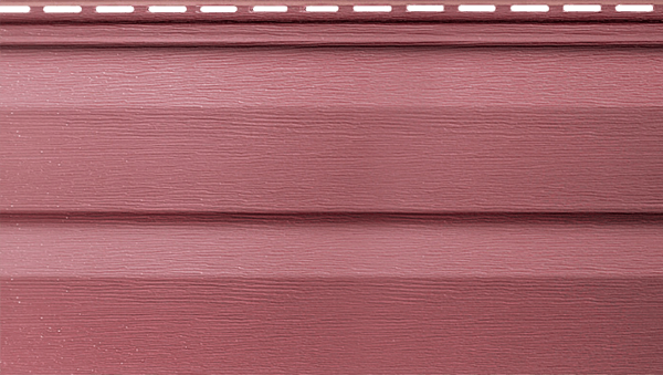 Виниловый сайдинг Канада плюс премиум, гранатовый купить в Казани