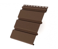 Софит с центральной перфорацией, коричневый купить в Казани