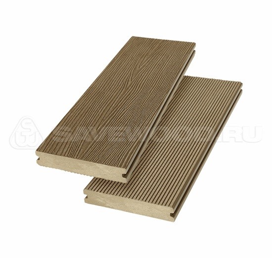 Террасная доска SW Abies (R) - радиальный распил Тик купить в Казани