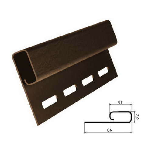 Финишная планка, коричневая купить в Казани