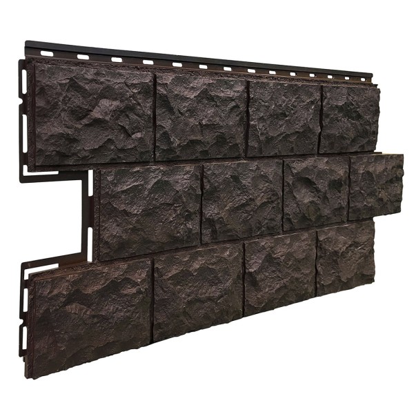 Фасайдинг Серия «Доломит» Тёмно Коричневый купить в Казани