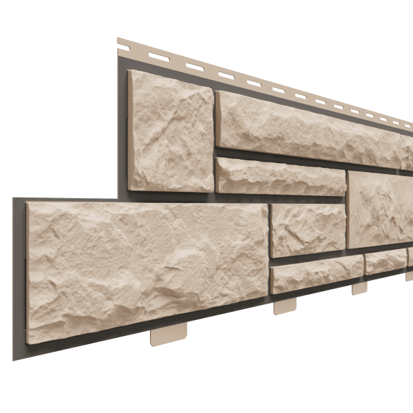 Фасадная панель Доломит, Брусчатка Доломит Орех (2м) купить в Казани