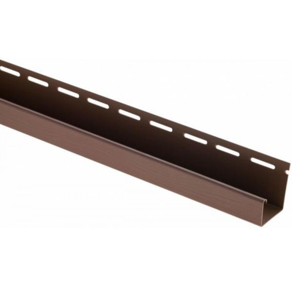 J-профиль Люкс Крашенный, T-15, ВН, Тёмный Орех купить в Казани