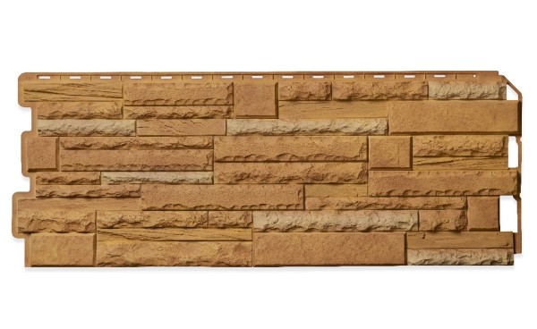 Фасадная панель Цокольный сайдинг Альта профиль Скалистый камень Памир Комби купить в Казани