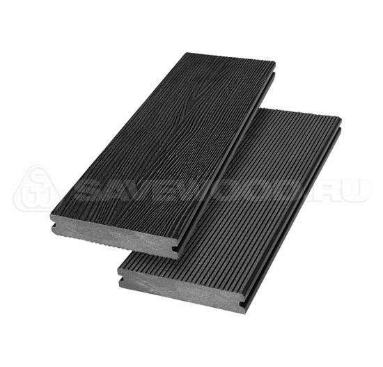 Террасная доска SW Abies (R) - радиальный распил Черный купить в Казани