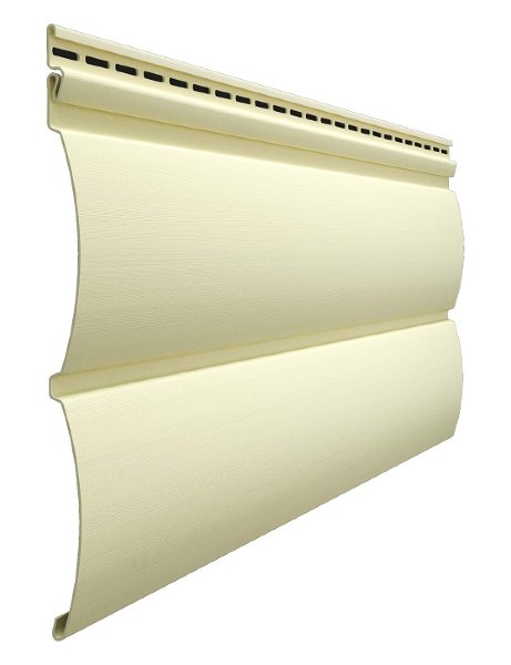 Виниловый сайдинг docke (дёке) - blockhaus D4,7T ( под бревно), банан купить в Казани