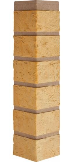 Наружный угол кирпич (желтый), 0,47 х 0,1м купить в Казани