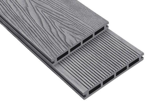 Террасная доска ДПК Outdoor 3D HAVANA/Вельвет серая купить в Казани