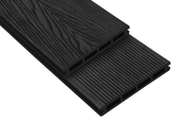 Террасная доска ДПК Outdoor 3D HAVANA/Вельвет черная купить в Казани