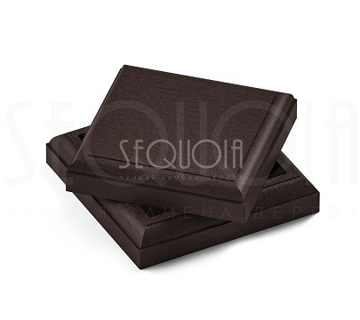 Комплект крышка/юбка для столба SEQUOIA BROWN купить в Казани