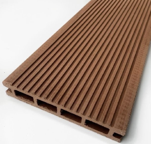 Террасная доска ДПК - ДеревоПласт- Односторонняя  Коричневый купить в Казани